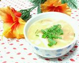 長芋とろろの♡茗荷入り♡お味噌汁作り方2写真