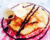 【簡単朝食】ジュワッと食感♪パンケーキ★作り方4写真