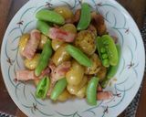 じゃがいもとベーコンの煮もの作り方4写真