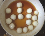 冷凍里芋とさやえんどうの煮物作り方1写真