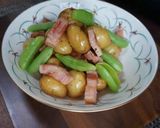 じゃがいもとベーコンの煮もの作り方5写真