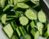 ごま油薫る胡瓜の塩昆布漬け作り方2写真