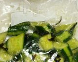 ごま油薫る胡瓜の塩昆布漬け作り方3写真