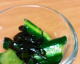 ごま油薫る胡瓜の塩昆布漬け作り方4写真
