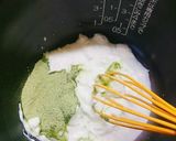 ホットケーキミックスであずき抹茶ケーキ作り方1写真