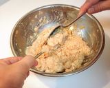 柔らか☆豆腐と鶏ひき肉のつくねハンバーグ作り方2写真