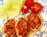 柔らか☆豆腐と鶏ひき肉のつくねハンバーグ作り方5写真