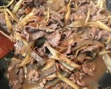 夏のおつまみ!牛肉の梅干し煮作り方3写真