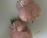 ささみのしそチーズ巻き作り方4写真