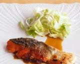 酢玉ねぎタレで食べる☆サーモンのムニエル作り方7写真