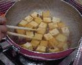 厚揚げとスナップえんどうの中華炒め作り方3写真
