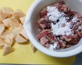 牛肉とタケノコのオイスターソース炒め作り方1写真