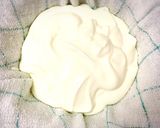 レバノン料理。水切り塩ヨーグルト ラブネ作り方2写真