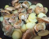 鶏肉とジャガイモのソテー作り方5写真