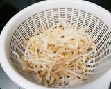 もやしとキュウリの＊辛子胡麻酢和え作り方1写真