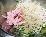もやしとキュウリの＊辛子胡麻酢和え作り方3写真