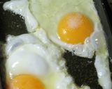 メキシコ風朝食プレート：目玉焼きとソース作り方10写真