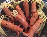 運動会！賑やかお弁当ミニオンキャラ弁♪作り方7写真