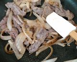 ラカントＳで甘辛すき焼き風丼作り方2写真