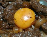 ラカントＳで甘辛すき焼き風丼作り方4写真