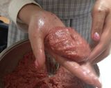 初心者さんのための簡単ハンバーグ作り方10写真
