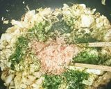 栄養満点!キャベツオムレツ☆お好み焼き風作り方4写真