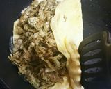 栄養満点!キャベツオムレツ☆お好み焼き風作り方9写真