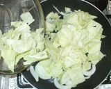 魚・イワシ+トマト缶+キャベツのパスタ作り方9写真