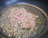 簡単！サラダ菜のそぼろ和え作り方1写真