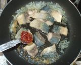 魚・サバとブロッコリーの中華風豆板醤炒め作り方7写真