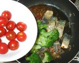 魚・サバとブロッコリーの中華風豆板醤炒め作り方11写真