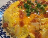 梅かに玉の梅あんかけ作り方6写真