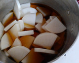 簡単和食♪切り昆布と大根 タケノコの煮物作り方3写真