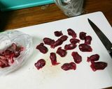 肉屋さん簡単鶏砂ずり捌き方作り方8写真