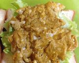 カレー味のふんわり炒り卵サンド作り方6写真