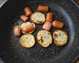 コッペリア風　ジャーマンポテトトースト作り方2写真