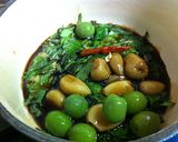 夏醤油！しそ・にんにく・オリーブ醤油作り方2写真