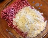 新玉ねぎたっぷりのジューシーハンバーグ作り方2写真