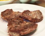 ラム肩ロース肉のステーキ☆*+作り方4写真
