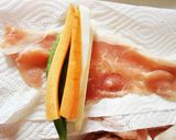 豚肉野菜ロールの南高梅照り焼き作り方3写真