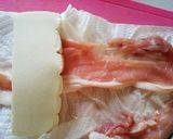 豚肉豆腐巻きの南高梅照り焼き作り方3写真