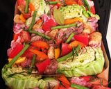 余った野菜でぎっしり焼きとソース三種作り方5写真