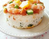 南高梅干しで♪華やかケーキ寿司作り方9写真