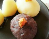 南高梅干しで♪2色のおはぎ作り方5写真
