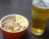 コンビーフポテサラ~Cheezaを添えて作り方4写真