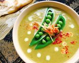 スナップえんどうのカレーと自家製ナン作り方9写真