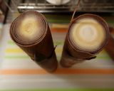 ハチク（淡竹）、打ち豆、乾燥ワカメの煮物作り方2写真