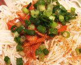 素麺でビビン麺風！作り方2写真