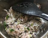 釜揚げしらすと梅しそ和風オムライス作り方1写真