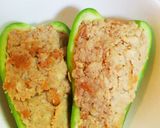 お弁当に！マルシンで簡単ピーマンの肉詰め作り方3写真